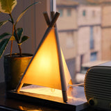 Lámpara artesanal Tipi