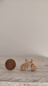 Paseo en bici entre montañas