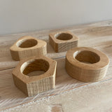 Servilleteros de madera