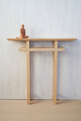 Consola de madera Tori