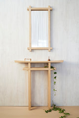 Espejo de madera Tori