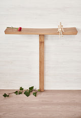 Consola de madera Aile