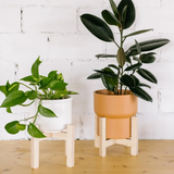 Soporte para macetas de madera LA SELVA