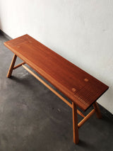 Banco artesanal Long by Camino de la Talla