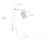 Lámpara de mesa Monterroso by Baku
