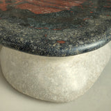 detalle mesa escultorica estuco marmol