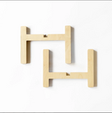 Soporte para macetas de madera LA SELVA