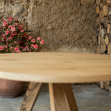 Mesa de comedor Castaño Begur by Wood Garage