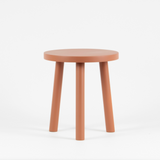 Taburete/Mesita Baja Artesanal Dama Red by Jaque