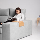 Bandeja de sofá de roble EL DETRAY