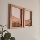 Horizonte de Montañas Set 2 by SB Wood Studio