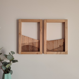 Horizonte de Montañas Set 2 by SB Wood Studio