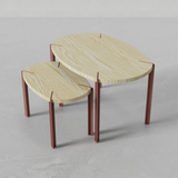 Set Mesas de Centro Viga by Nico Cook