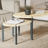 Set Mesas de Centro Viga by Nico Cook