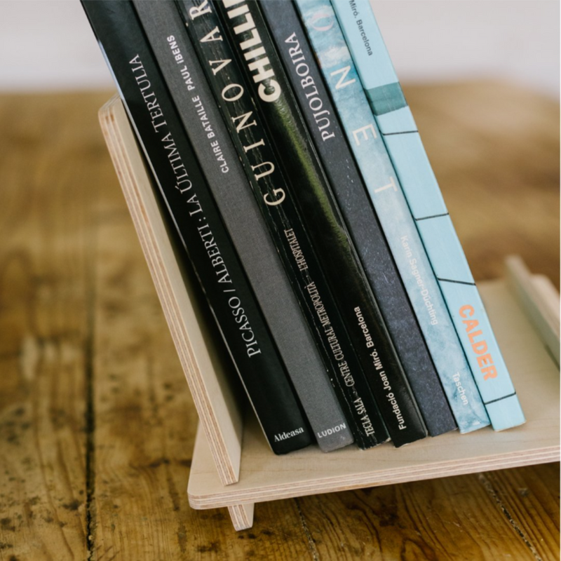 Librería y Soporte para discos de vinilo LA GATZARA