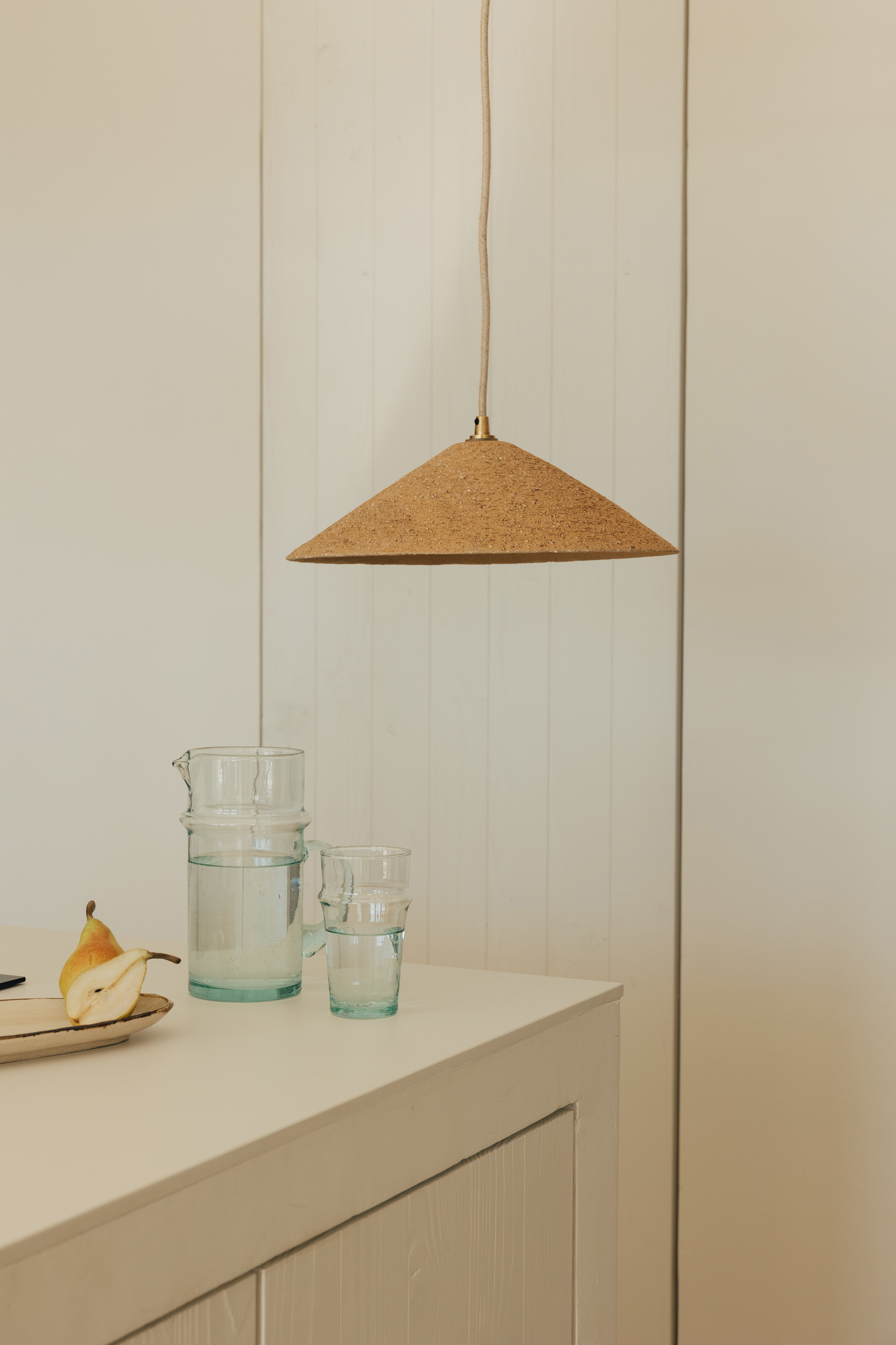 Lámpara Colgante de Cerámica Terracota Es Vedrà