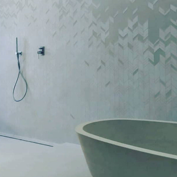 BAÑO TADELAKT Y ESGRAFIADO