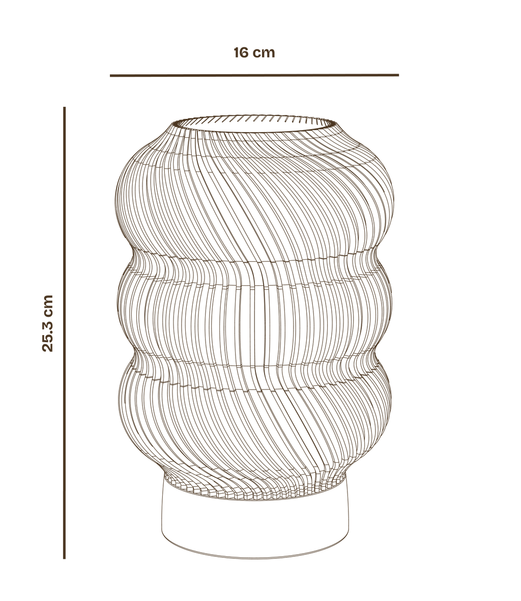 Wavy Adjustable Lamp