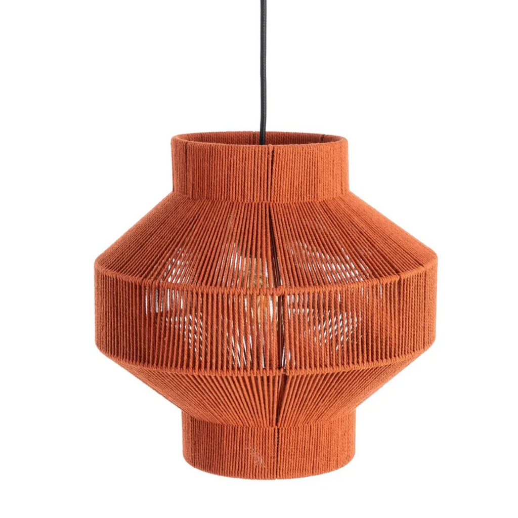 lampara colgante terracota