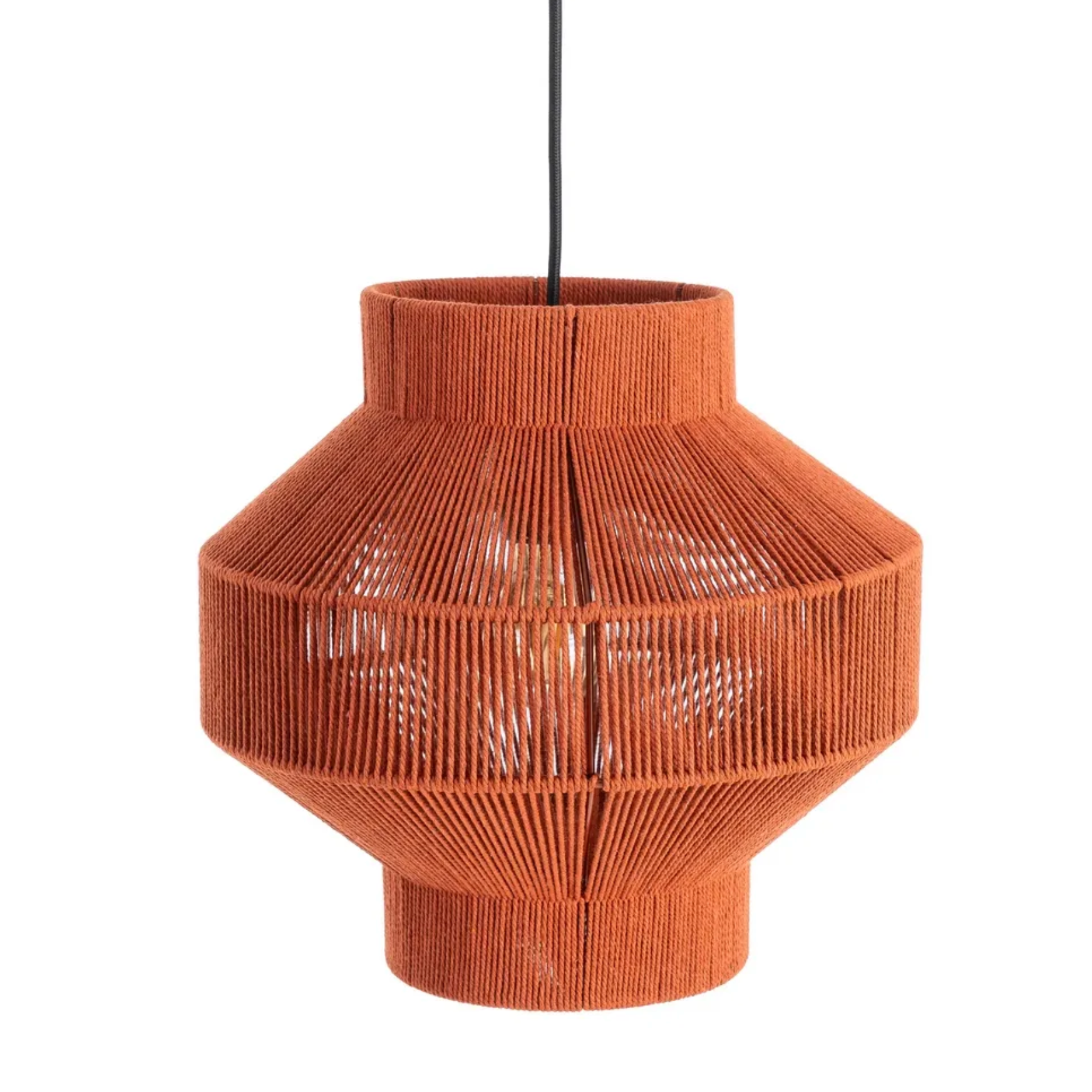 lampara colgante terracota
