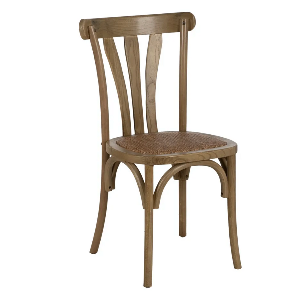 Silla EIRA tipo bistró | Silla de madera maciza de olmo | Munay