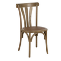Silla EIRA tipo bistró | Silla de madera maciza de olmo | Munay