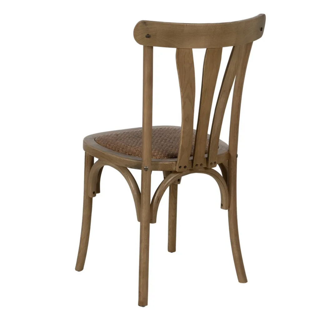 Silla EIRA tipo bistró | Silla de madera maciza de olmo | Munay
