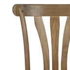 Silla EIRA tipo bistró | Silla de madera maciza de olmo | Munay