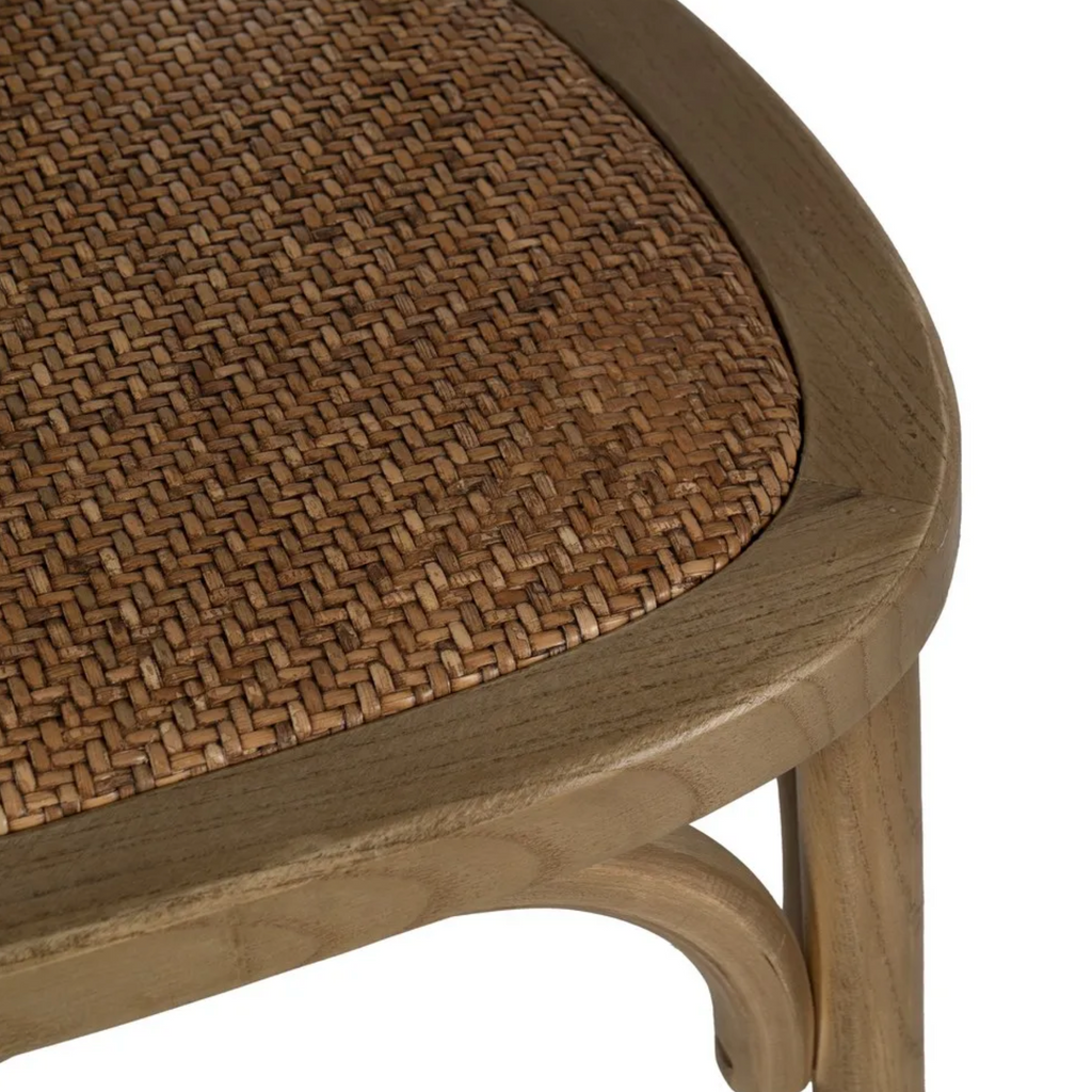 Silla EIRA tipo bistró | Silla de madera maciza de olmo | Munay