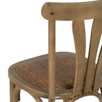 Silla EIRA tipo bistró | Silla de madera maciza de olmo | Munay