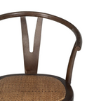 Silla CALA tipo bistró | Silla de madera maciza de olmo