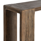 consola madera recuperada