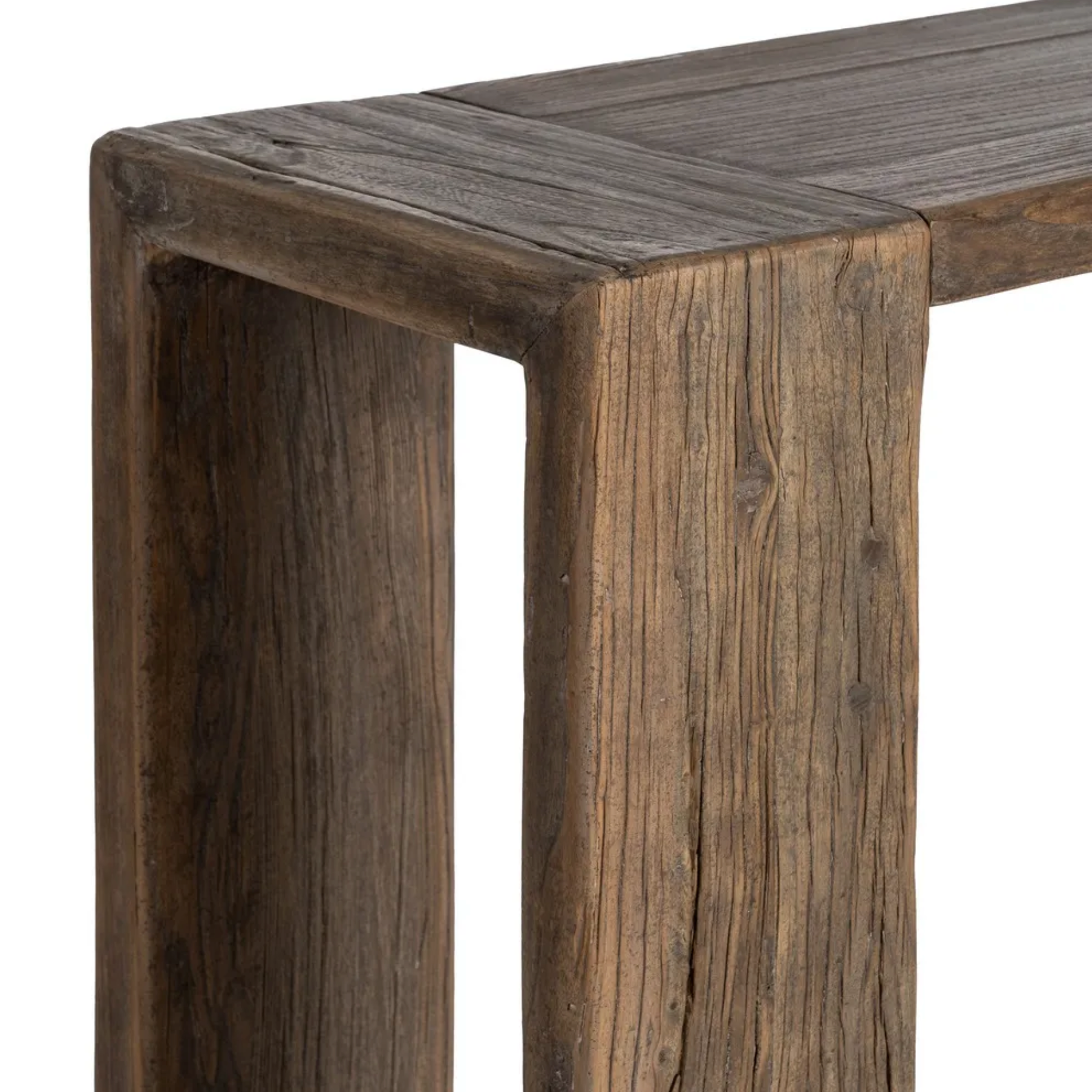 consola madera recuperada