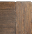 mesa de centro madera envejecida