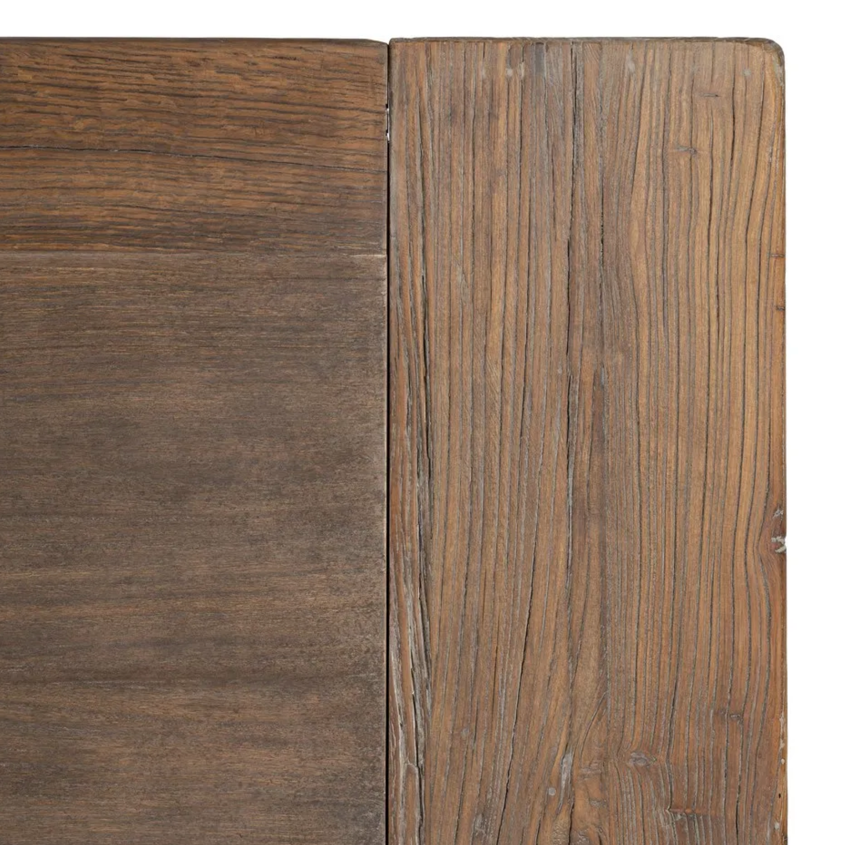 mesa de centro madera envejecida