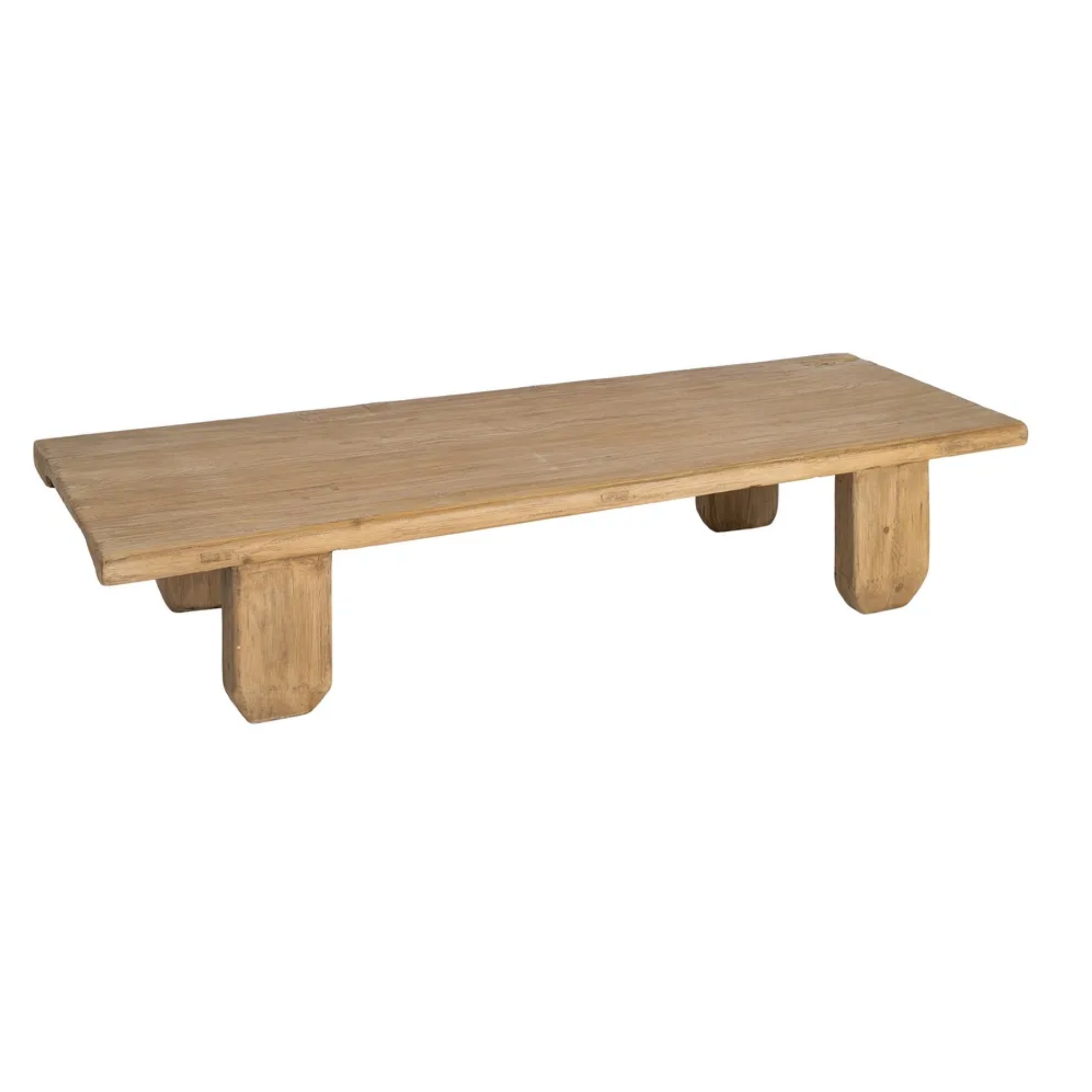 mesa de centro madera reciclada