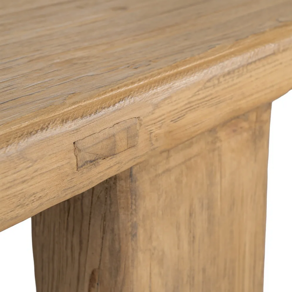 mesa de centro madera reciclada