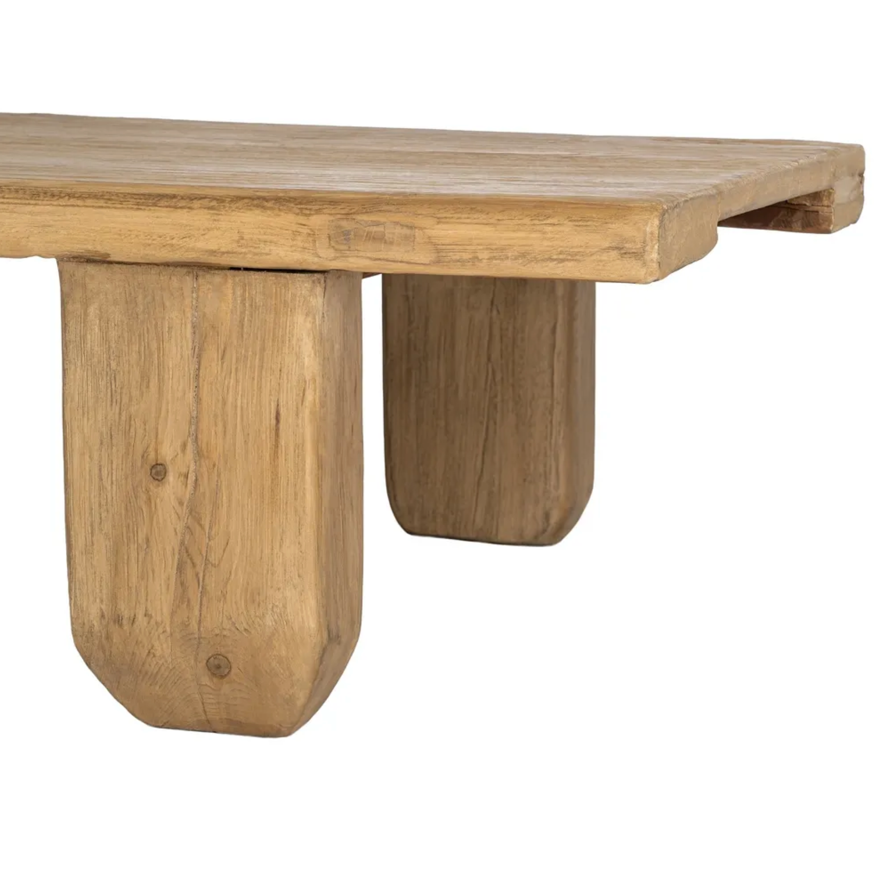 mesa de centro madera reciclada
