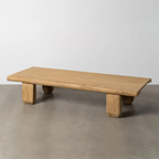 mesa de centro madera reciclada