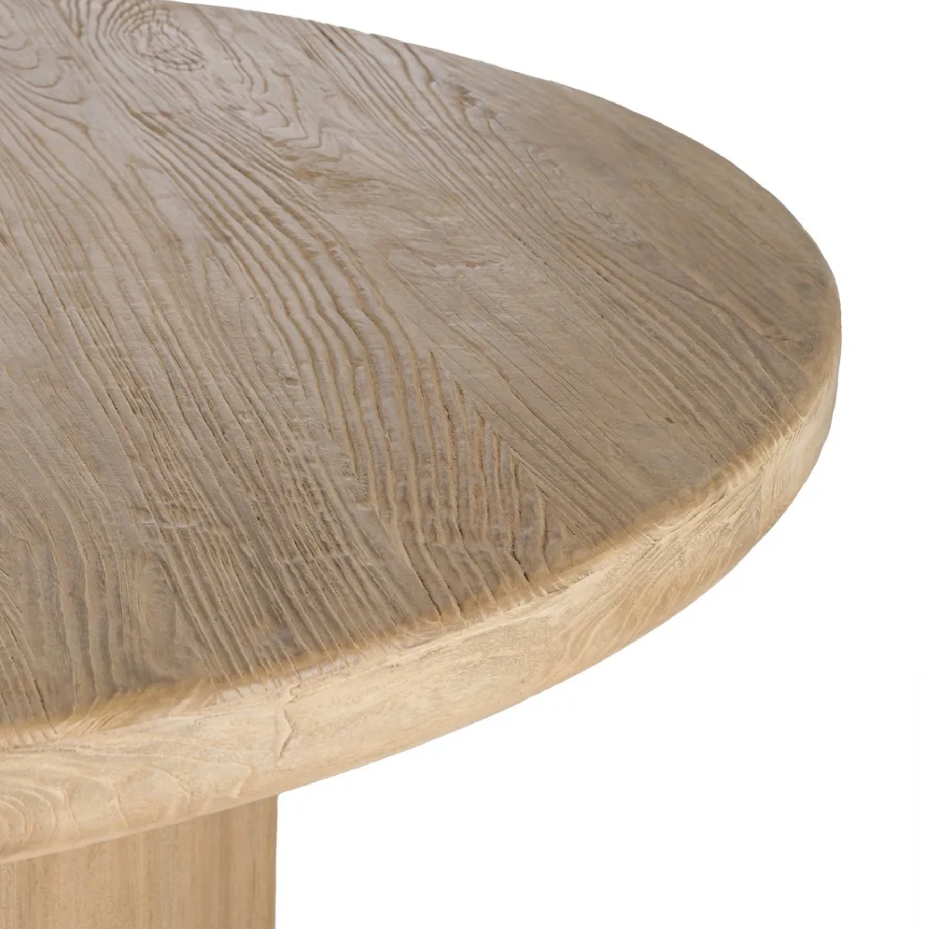 MESA REDONDA DE COMEDOR MADERA RECICLADA