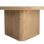 MESA REDONDA DE COMEDOR MADERA RECICLADA