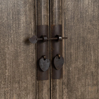detalle tirador aparador madera