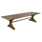 mesa comedor roble rustica