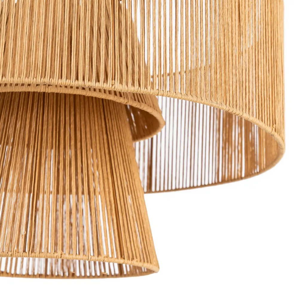 lampara fibra de papel