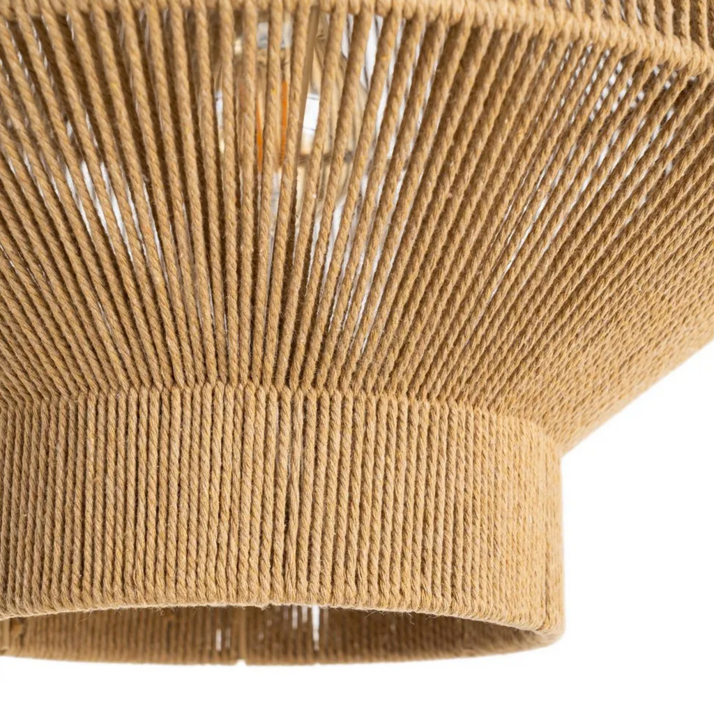 lampara fibra natural