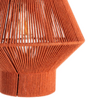 lampara techo color terracota