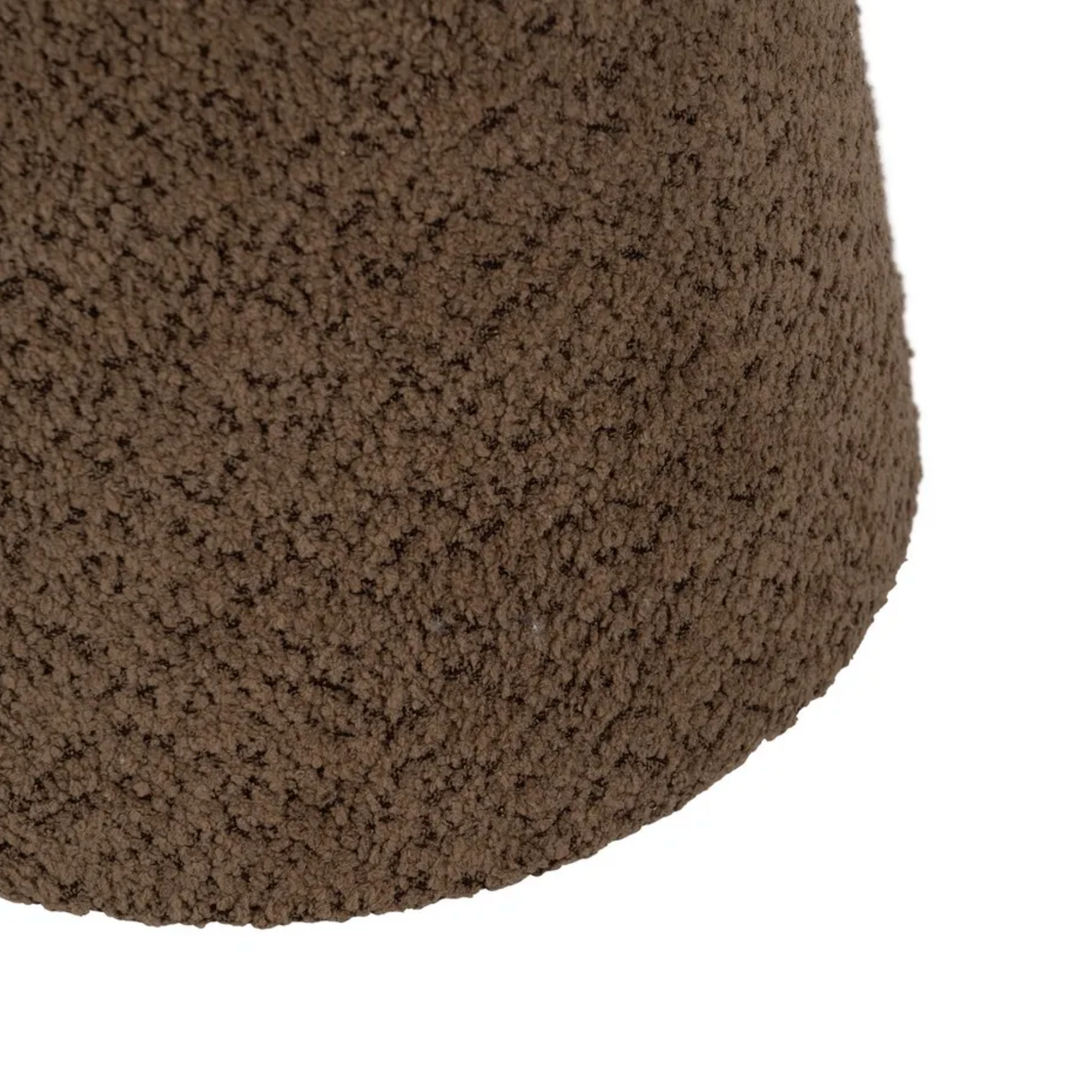 Puff Mushy de tejido bouclé | Asiento orgánico