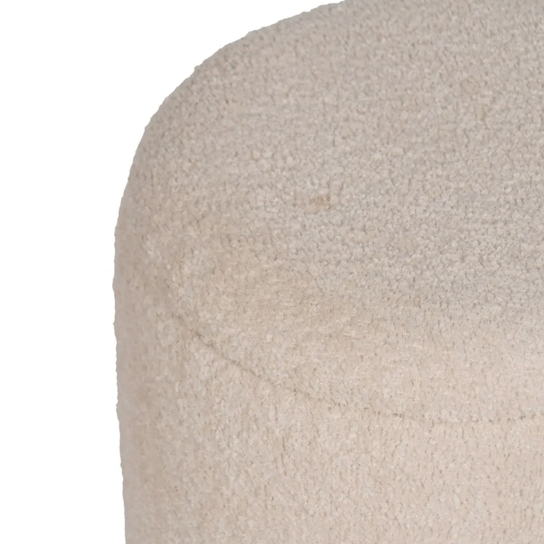 Set Nido Bouclé | Puff con almacenaje de diseño orgánico