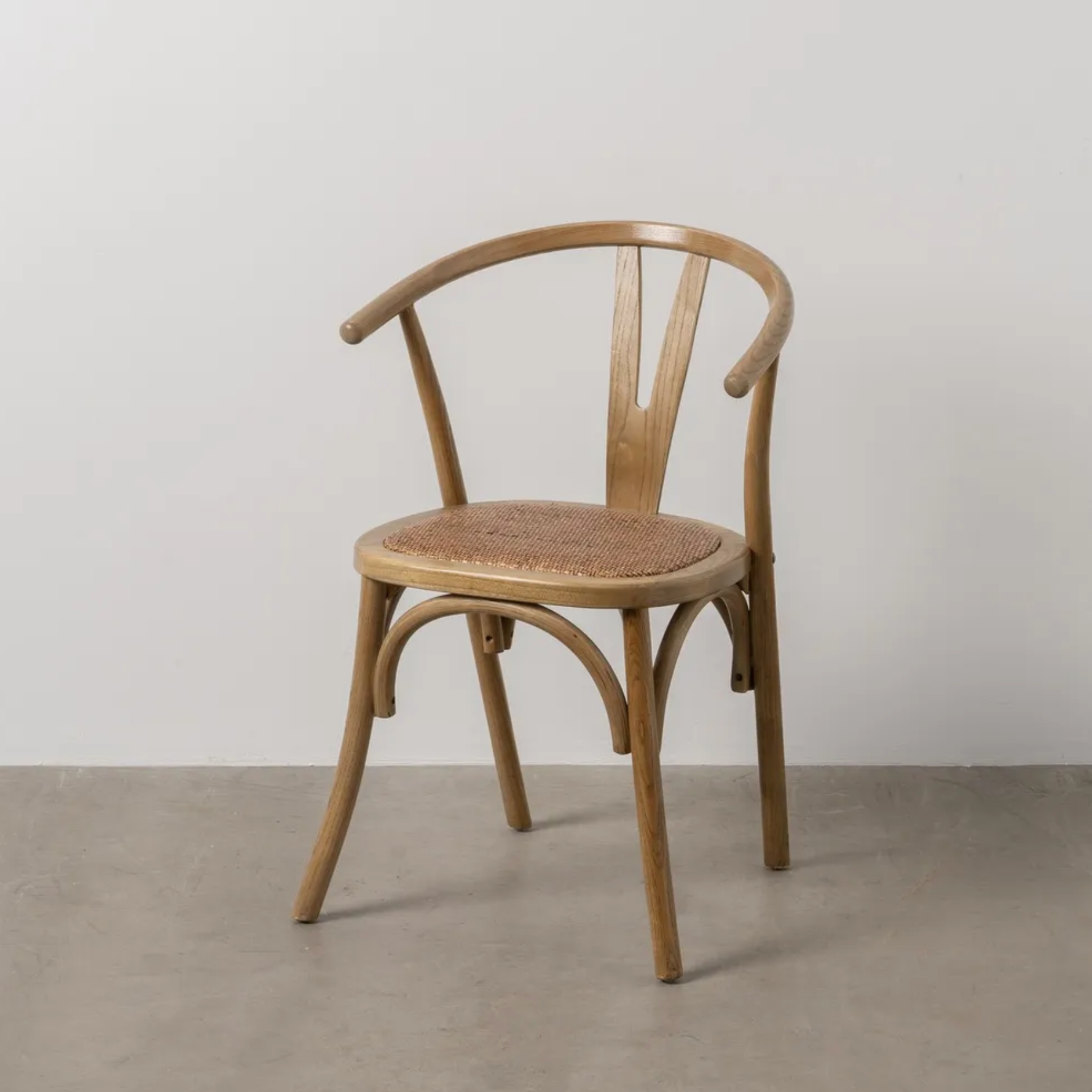 Silla CALA tipo bistró | Silla de madera maciza de olmo | Munay