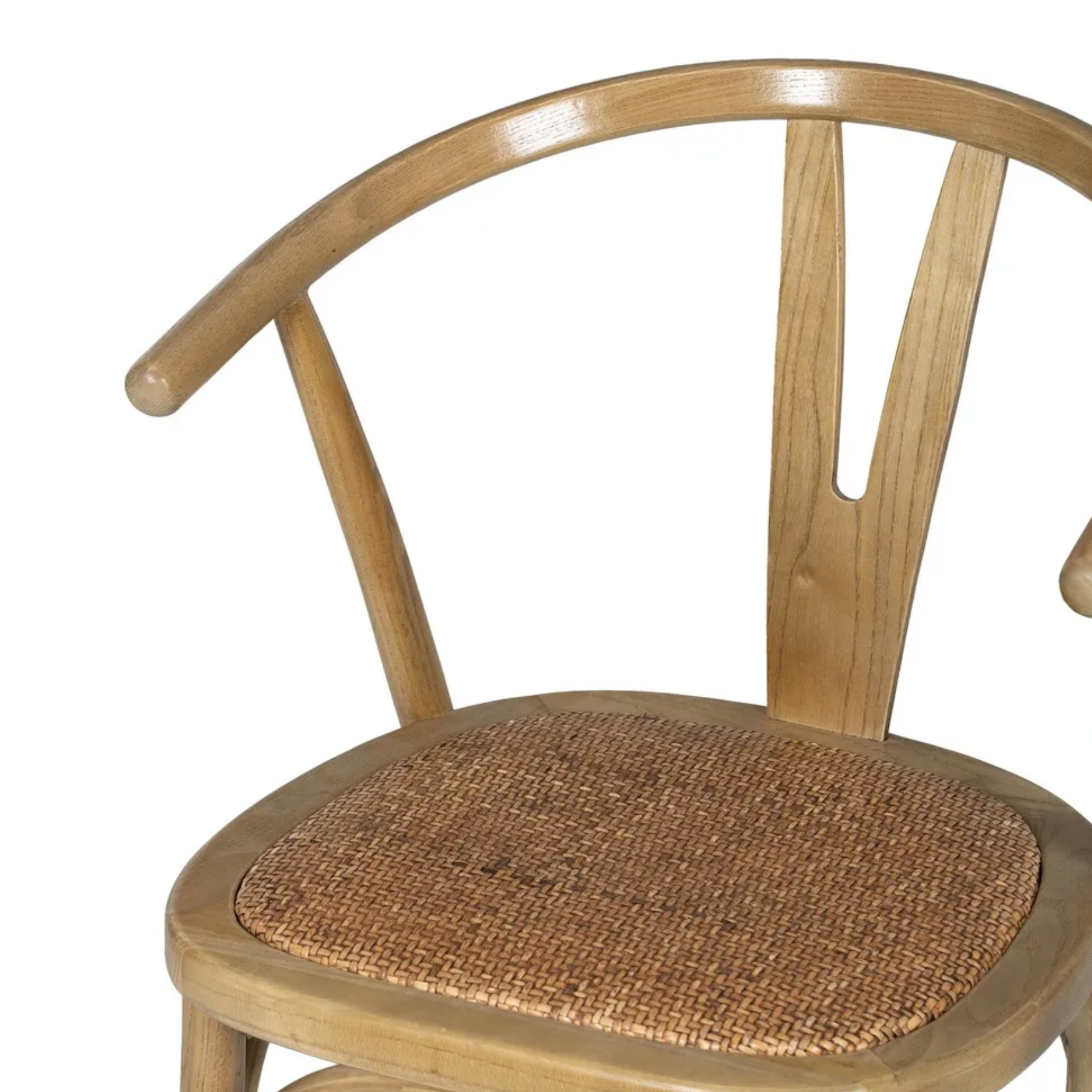 Silla CALA tipo bistró | Silla de madera maciza de olmo